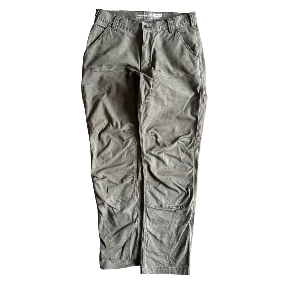 Carhartt Men’s Relaxed Fit Work Pants – Olive – Size 32x32